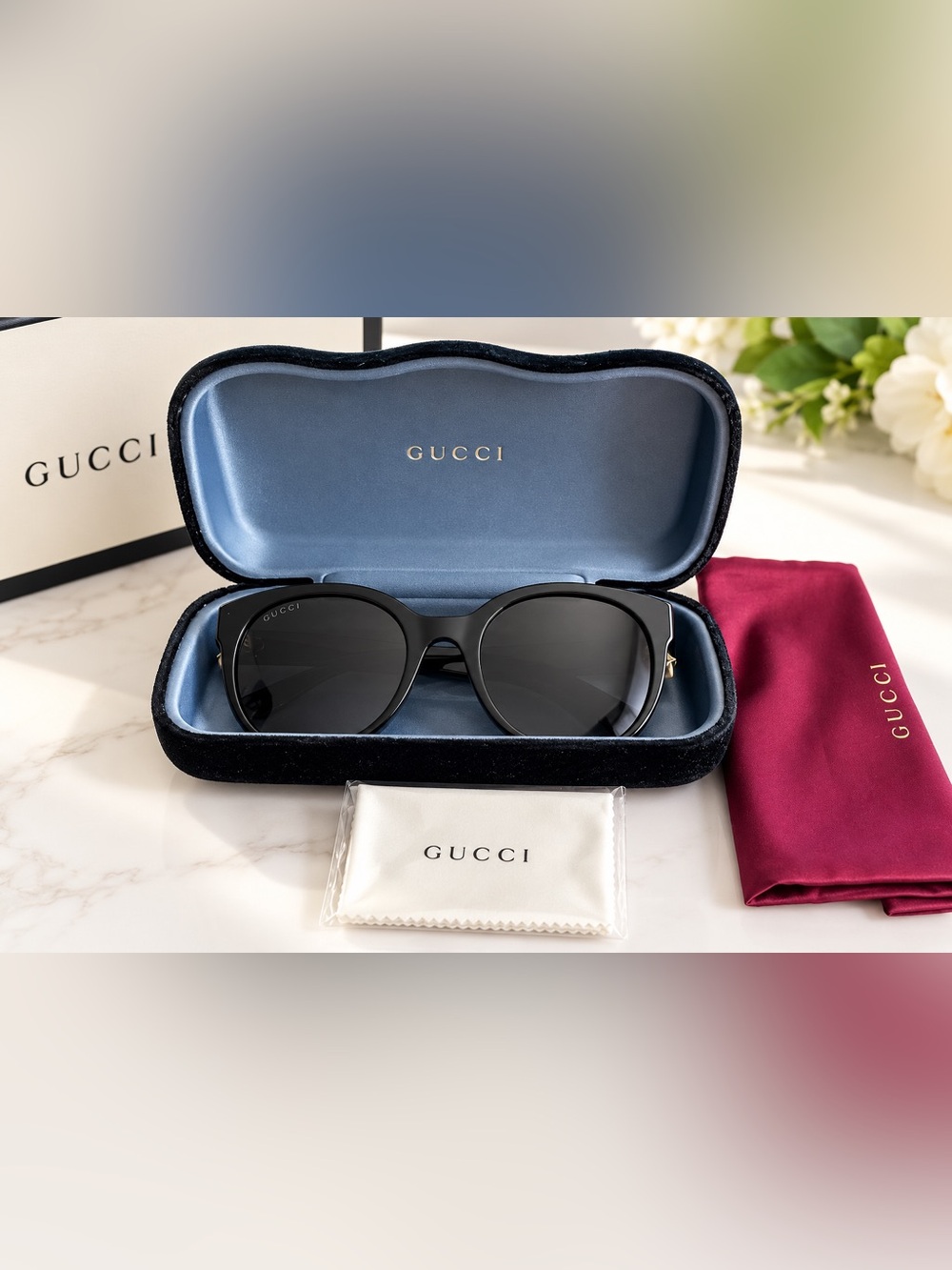 Brand New Authentic Gucci Sunglasses
GG0035SN